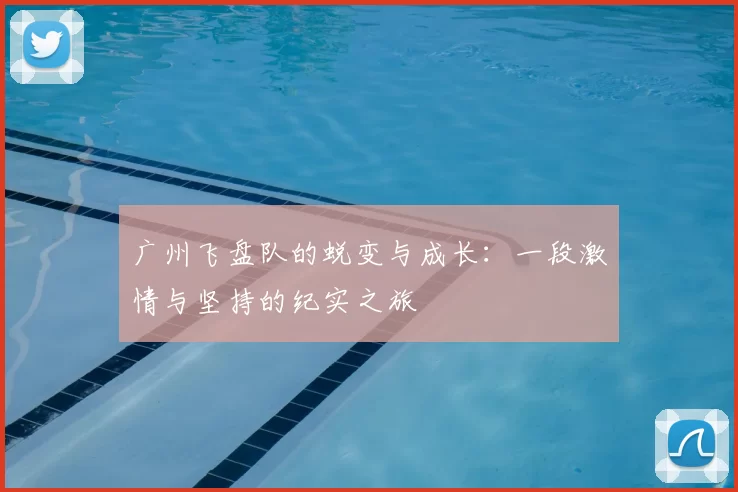广州飞盘队的蜕变与成长:一段激情与坚持的纪实之旅
